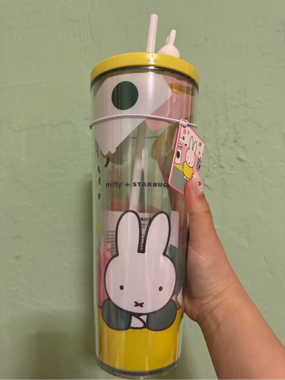 Starbucks x Miffy  Collab Tumbler 24 oz cold cup 2026